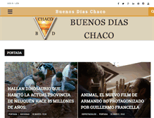 Tablet Screenshot of buenosdiaschaco.com